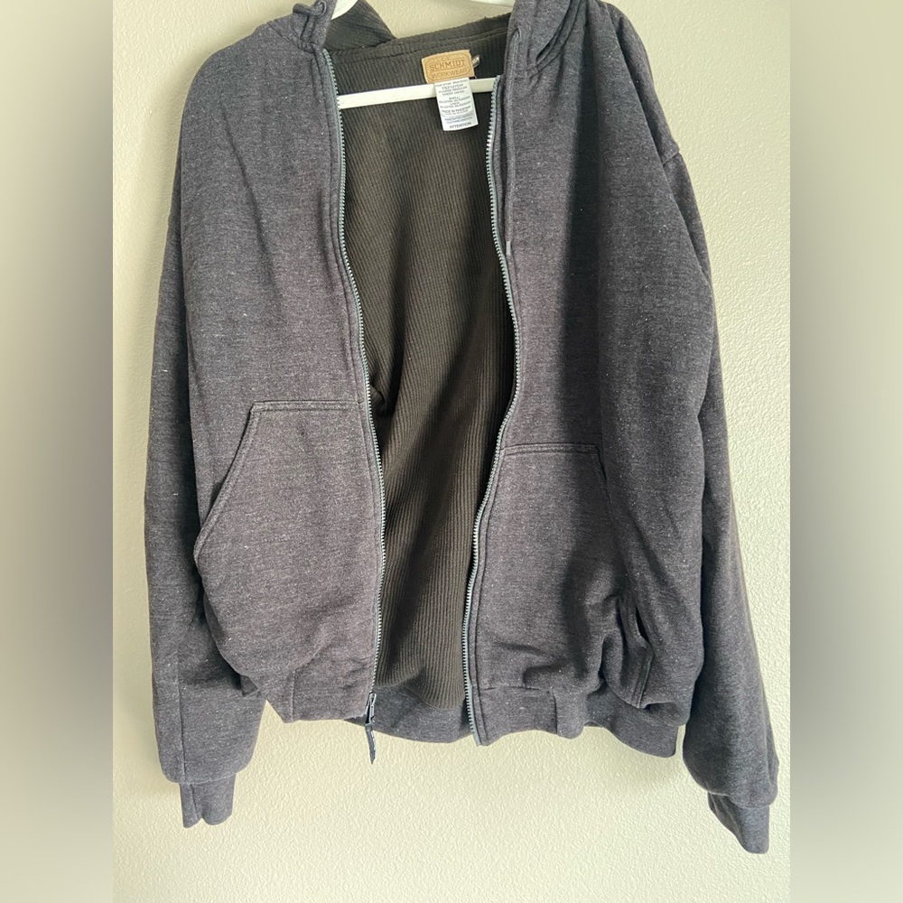 C.E. Schmidt Workwear XL Charcoal Gray Zip Men’s Jacket